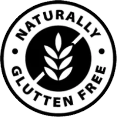 Gluten free badge icon explaining allergen labelling