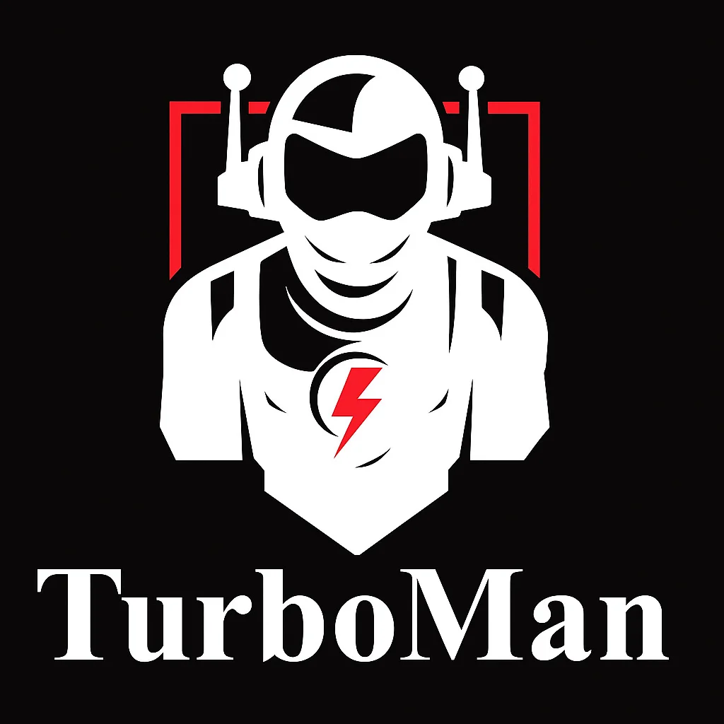 TurboMan brand logo, the mark shown on the official store listing
